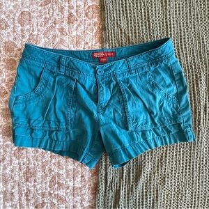 Eastern Mountain Sports Teal Utility Shorts Women’s 4